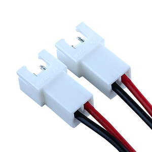 Molex 4-pins naar dubbele 2-pins XH2.54 ventilatorsplitter, vergrendelbare stekkerkabel voor pc-chassis koelsysteem - Product Image 4