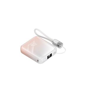 Chargeur portable haute capacité avec logo personnalisé 20000mAh 10000mAh, charge rapide 22.5W, affichage LED, câbles intégrés - Product Image 2