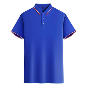 Polos d'uniforme d'équipe de promotion de taille de couleur de logo personnalisé polos 100% coton piqué imprimé de logo de broderie - Product Image 1