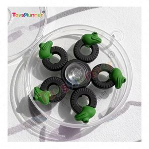 Fidget Spinners et Cubes Sensoriels en Plastique et Silicone Antidérapants, Rechargeables, Robustes, Personnalisables, de Haute Qualité, Unisexe, Jouet pour la Maison, Dropshipping - Product Image 2