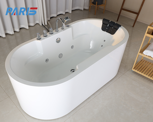 Hiện đại tùy chỉnh Acrylic bồn tắm freestanding với chức năng massage sử dụng trong nhà và bao gồm vòi nước thiết kế cổ điển - Product Image 2
