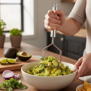 Utensilios de Cocina de Acero Inoxidable Más Populares del 2026: Cortador de Patatas, Prensa de Ajos, Cortador de Frutas y Jengibre - Product Image 4