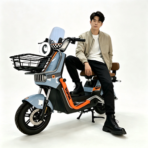 Venta Directa de Fábrica, Bicicleta Deportiva Práctica de Alto Rendimiento de 60V, Bicicleta Eléctrica para Adultos de Largo Alcance y Gran Potencia, con el Mejor Precio, Zhanjia Durabl - Product Image 3