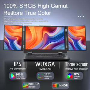 แล็ปท็อปจอใหม่เอี่ยมขนาด 16 นิ้ว + จอคู่ขนาด 10.5 นิ้ว 3 จอแบบ Triple Monitor ใช้หน่วยประมวลผล Core I7 รุ่นที่ 12 แรม 64GB รองรับการใช้งานแบบสามจอ - Product Image 3