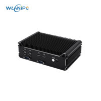 Mini PC Industrial Wanlan i5 11ª Gen 1135G7, DDR4, 2LAN, 10USB, 6COM, Compatible con WiFi 6 / 4G LTE - Conector Phoenix opcional
