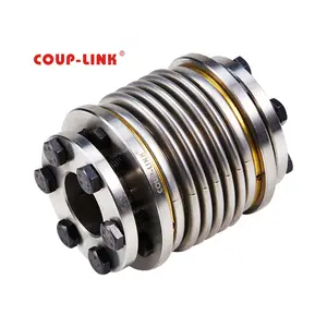 Factory Supply CNC Milling Machine Bellows Coupling For Motor Accessories Flexible Mechanical Coupling