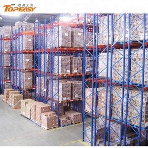 Recubrimiento en polvo de doble profundo selectiva de rack de almacenamiento de almacén - Product Image 1