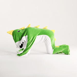 Nuovo Arrivo: Sacco a Pelo a Forma di Squalo, <span class=keywords><strong>Pigiama</strong></span> Intero a Tema <span class=keywords><strong>Dinosauro</strong></span>, Coperta in Flanella Ispessita, Abbigliamento <span class=keywords><strong>da</strong></span> Casa - Product Image 4