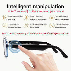 Gafas Inteligentes GS10, Gafas de Sol Inalámbricas con Bluetooth 5.0, Auriculares Deportivos Inteligentes para Exteriores, Llamadas con Manos Libres, Música, Protección Anti-Luz Azul - Product Image 3
