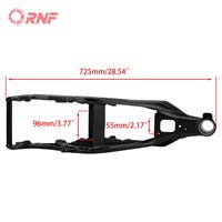 Hochbelastbarer, verstärkter Hinterachs-Schwingarm-Hauptrahmen-Kit für Sur-Ron Light Bee X/S Offroad-Dirtbike – Aftermarket-Upgrade-Zubehör