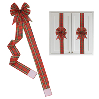 Decoración Personalizada para Puerta de Chimenea, Lazos y Cintas Rojas para Puerta de Armario, Decoración Navideña para el Año Nuevo Chino y el Festival de Primavera