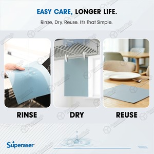 Éponges magiques Superaser, lingettes de nettoyage ménager puissantes sans produits chimiques pour la cuisine et la salle de bain - Product Image 4