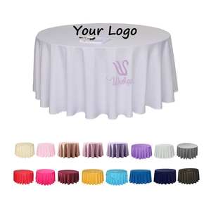 Hiện Đại Đồng bằng rượu vang đỏ bảng vải Spandex Polyester có thể giặt đám cưới Tiệc bảng vải - Product Image 2