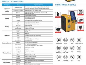 Terminal Punto de Venta con Pantalla Táctil de 15.6 Pulgadas, Quiosco de Pago con Aceptador de Billetes y Monedas para Tiendas de Alimentos y Centros Comerciales - Product Image 4