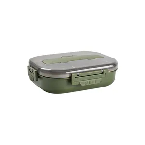 Hoge Kwaliteit Eenvoudige Stijl Voedsel Container Geïsoleerde Rvs Lunchbox