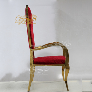Location <span class=keywords><strong>de</strong></span> chaises <span class=keywords><strong>de</strong></span> <span class=keywords><strong>mariage</strong></span> <span class=keywords><strong>de</strong></span> luxe élégantes rouges pour mariés, dorées brillantes, style marocain, pour salles <span class=keywords><strong>de</strong></span> banquet d'hôtel, vente en gros 2026 - Product Image 3