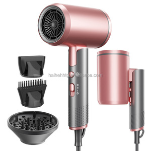 Secador de Pelo Profesional de 2400W con Motor Iónico AC, Difusor Plegable y Concentrador para Uso Doméstico, en Autocaravanas, Automóviles, Hoteles, Viajes y Actividades al Aire Libre - Product Image 3