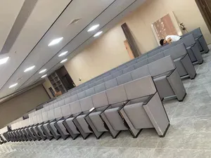 Theater Church Chairs Fabric Modern Commercial Furniture School Furniture For Sale Top Quality Hall 10 Pcs Colors Optional