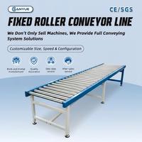 Convoyeur à rouleaux motorisé à haute efficacité, table de convoyeur à rouleaux extensible pour le chargement et le déchargement de conteneurs