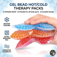Mini compresse de gel chaude et froide en forme de cœur, réutilisable, apaisante, avec perles de gel rafraîchissantes, masque pour les yeux, compresse de gel pour les lèvres, pour promotion