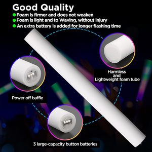 Articles de fête dans l'obscurité : 3 modes, lumières LED clignotantes colorées, fournitures de fête néon - Product Image 4