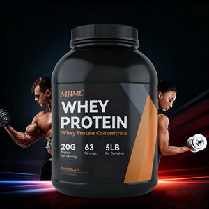 ओम निर्माता निजी लेबल 5lb चॉकलेट स्वाद मट्ठा प्रोटीन पाउडर वयस्क मांसपेशियों के विकास के लिए - Product Image 2