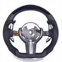 Volant LED en fibre de carbone mat pour Bmw F30 F32 F33 F34 F35 F36 F22 F21 F10