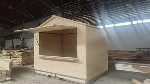Kiosque <span class=keywords><strong>de</strong></span> marché <span class=keywords><strong>de</strong></span> Noël pliable en bois avec structure en acier 2026 pour événements à <span class=keywords><strong>prix</strong></span> abordable - Product Image 5