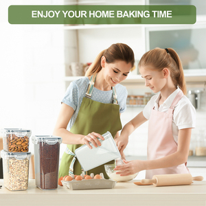 פתרונות מזון ללא bpa 0.8l 2.0l 2.8l עיצוב ברור 8 חלקים להגדיר <span class=keywords><strong>stackable</strong></span> אוויר אטום עבור מיכלים מודרניים - Product Image 5