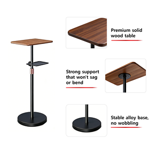 Plataforma de Metal Ajustable en Altura para <span class=keywords><strong>Atril</strong></span>, Soporte para Laptop, Mesa para Ceremonias de Boda, Organizador Vertical que Ahorra Espacio - Product Image 3
