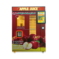 Volledig automatische koudgeperste appelvruchtensap-automaat, appelsap-automaat, commerciële verse appelsapcentrifuge