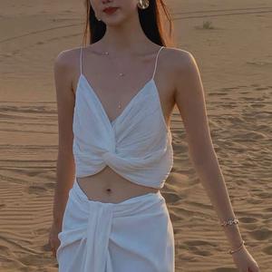 Cadena de Clavícula en Forma de Y, Elegante y Sexy, en Oro de 14K, Diseño Ultra Largo, Cuatro Perlas Naturales de Agua Dulce - Product Image 1