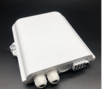 Boîte de distribution de fibre optique 1x8 FTTH Terminal de fibre optique ODB FDB Terminal de câble télécom intérieur extérieur Terminal de câble à fibre optique