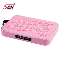 Aspirateur à ongles SML à double turbine 9000 tr/min, forte aspiration, collecteur de poussière portable pour manucure, pédicure, utilisation en salon de manucure