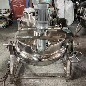 200 LÍT thương mại máy móc chế biến thực phẩm kiểm soát nhiệt độ điện trọng nấu ăn Ấm đun nước với mixer - Product Image 1