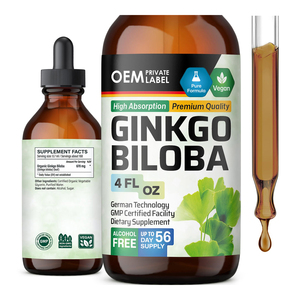 Tùy chỉnh <span class=keywords><strong>Ginkgo</strong></span> <span class=keywords><strong>Biloba</strong></span> chiết xuất giọt chất lỏng não bổ sung <span class=keywords><strong>Ginkgo</strong></span> <span class=keywords><strong>Biloba</strong></span> cồn Vegan <span class=keywords><strong>Ginkgo</strong></span> <span class=keywords><strong>Biloba</strong></span> lỏng nootropic giọt - Product Image 1