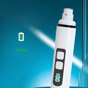 Artículos para Mascotas OEM ODM, 10000 rpm, Carga Rápida en 2.5H, Personalización de Logotipo, MOQ Bajo de 500 Piezas, Amoladora de Uñas para Perros y Gatos con Luz LED - Product Image 2