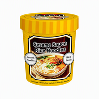 Pâtes de sésame Mi Xian, nouilles de riz moelleuses et lisses, vermicelles riches en saveur, soupes piquantes aux arachides, vente en gros, fabricant OEM