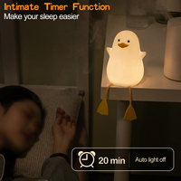 Lampe LED en Silicone en forme de crevette, design mignon, luminaire décoratif d'intérieur, idéal pour la chambre d'un enfant