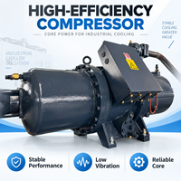 Système de refroidissement industriel 120HP, refroidisseur à vis refroidi par eau, solution de refroidissement centralisée pour applications manufacturières