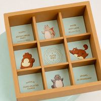 Maßgefertigte Geschenkbox im Schubladenstil mit Fach und Unterteil für Desserts, Schokolade und Gebäck, Verpackung aus dickem weißem Karton mit individuellem Logo