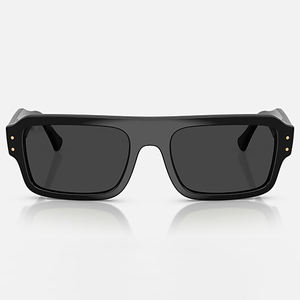 Gafas de Sol Retro 2025 con Protección UV400, Unisex, Negras, de Diseño, Moda Urbana, Protección UV - Product Image 3