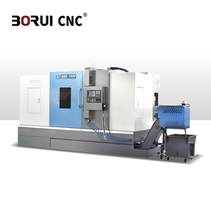 <span class=keywords><strong>Tour</strong></span> CNC à banc incliné horizontal haute rigidité BR650 avec commande GSK et base en fonte amortie pour le tournage d'électrodes en graphite et de céramique - Product Image 3