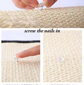 Cat Scratcher Mat <b>Sofa</b> Protector Natural Sisal Cat Scratching Mat Cat Scratch Couch Cover - Product Image 3