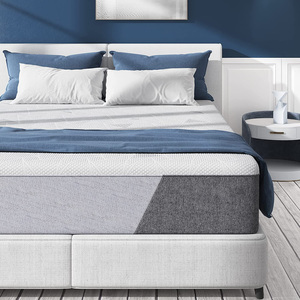 10 Inch Hybrid Twin Size Mattress Cooling Gel Memory Foam Mattresses Motion Isolation Individual Wrapped Pocket Spring Mattress