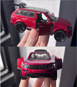 1/36 Scale 4 Colors Alloy SUV Pull-Back 3-Opening-Doors Diecast Model <strong>Toy</strong> for Kids Gift - Product Image 6