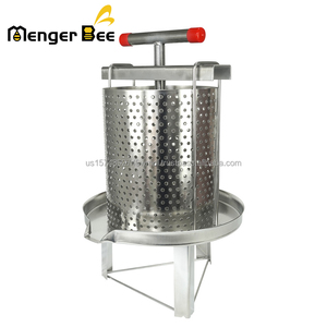 เครื่องกดขี้ผึ้งสเตนเลสสตีลแบบสองถัง รุ่นใหม่ Menger Bee พร้อมอุปกรณ์เก็บขี้ผึ้ง - Product Image 2