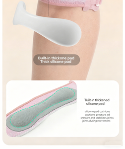 Sangle de soutien rotulienne réglable et respirante en silicone, amortissante, pour le sport, la course et la gym - Product Image 3