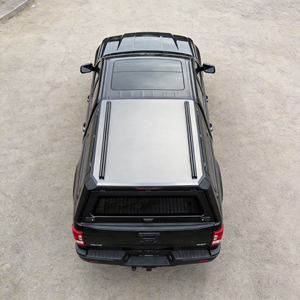 หลังคาแข็งแบบอลูมิเนียมอัลลอยด์ ทนทานต่อทุกสภาพอากาศ ป้องกันรอยขีดข่วน สำหรับรถโตโยต้า ทันแลนด์ ดับเบิ้ลแค็บ พร้อมโรลบาร์ รุ่น Custom Fit 4x4 - Product Image 2