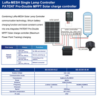 Vente directe d'usine IOT Lora-Mesh Solution d'éclairage de rue intelligente IP65 Système d'éclairage intelligent de contrôle sans fil haute puissance étanche
